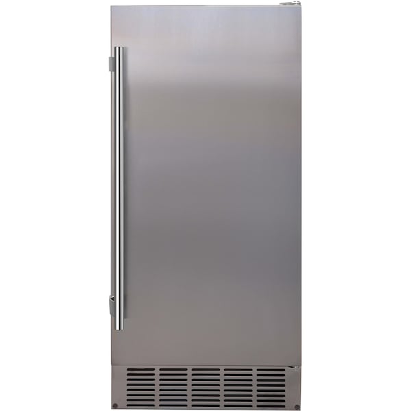 Edgestar 15 Inch Wide BuiltIn Ice Maker with 25 Lbs Storage Capacity and Up to 25 Lbs Daily Ice Production IB250SS - main